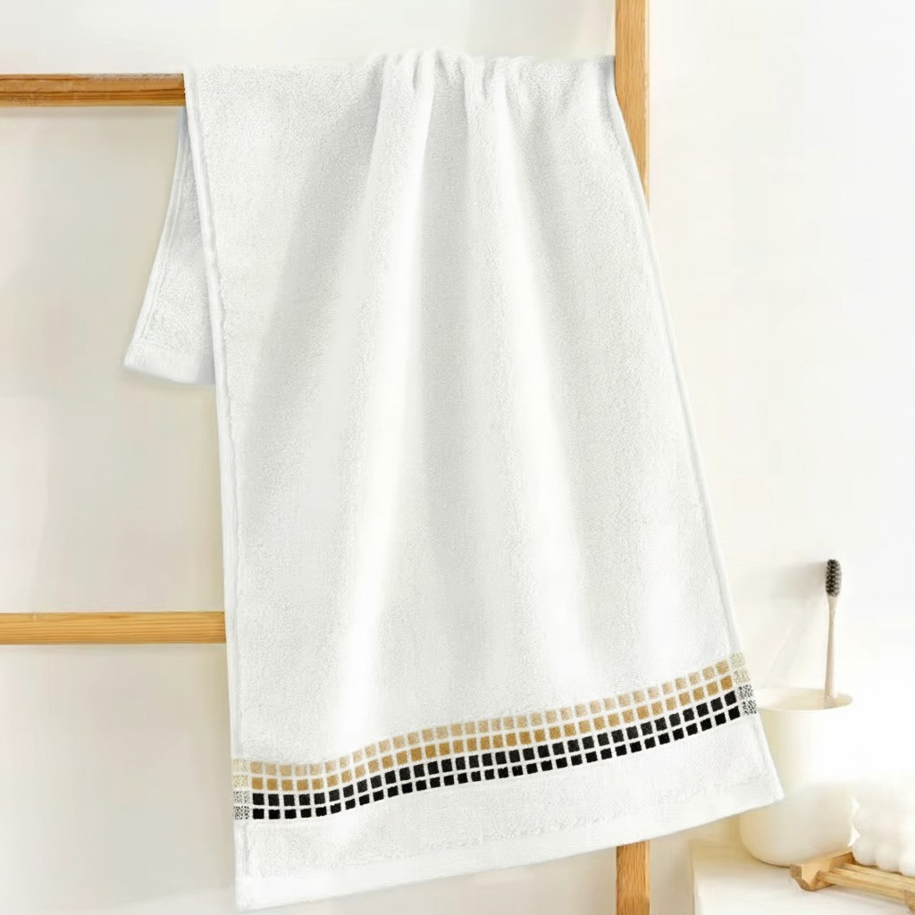 Blanco rayas elegante